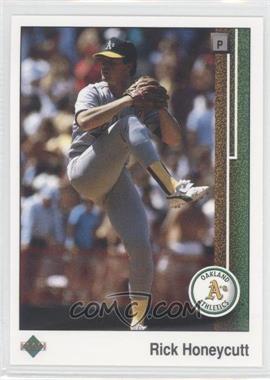 1989 Upper Deck - [Base] #278 - Rick Honeycutt