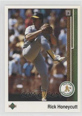 1989 Upper Deck - [Base] #278 - Rick Honeycutt