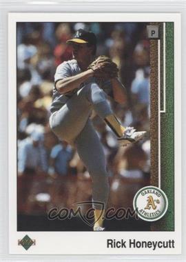 1989 Upper Deck - [Base] #278 - Rick Honeycutt