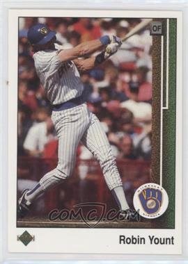 1989 Upper Deck - [Base] #285 - Robin Yount [Good to VG‑EX]