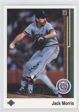 1989 Upper Deck - [Base] #352 - Jack Morris