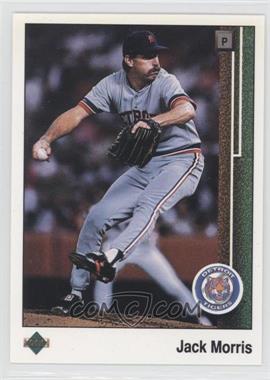 1989 Upper Deck - [Base] #352 - Jack Morris