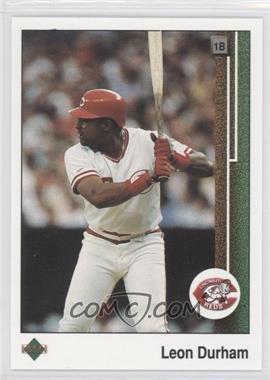 1989 Upper Deck - [Base] #354 - Leon Durham