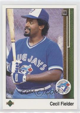 1989 Upper Deck - [Base] #364 - Cecil Fielder