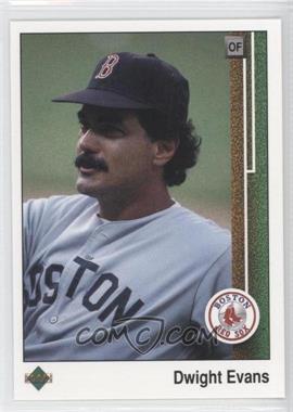 1989 Upper Deck - [Base] #366 - Dwight Evans