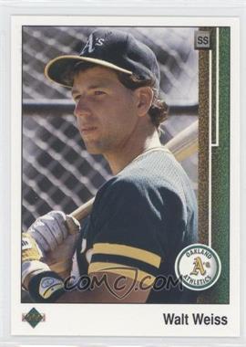 1989 Upper Deck - [Base] #374 - Walt Weiss