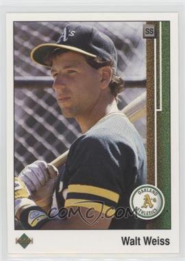 1989 Upper Deck - [Base] #374 - Walt Weiss