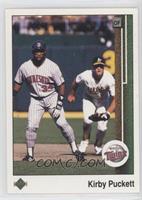 Kirby Puckett (Mark McGwire in Background)