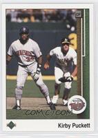 Kirby Puckett (Mark McGwire in Background)