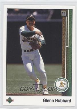 1989 Upper Deck - [Base] #395 - Glenn Hubbard