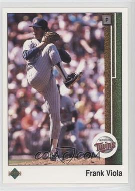 1989 Upper Deck - [Base] #397 - Frank Viola