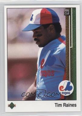 1989 Upper Deck - [Base] #402 - Tim Raines [Noted]