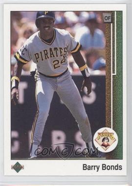 1989 Upper Deck - [Base] #440 - Barry Bonds