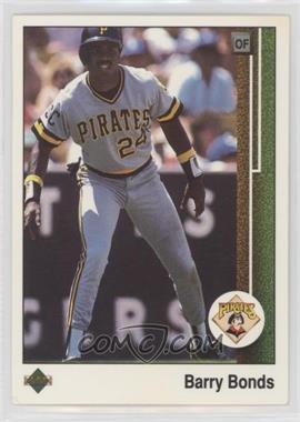 1989 Upper Deck - [Base] #440 - Barry Bonds [EX to NM]