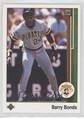 1989 Upper Deck - [Base] #440 - Barry Bonds [EX to NM]