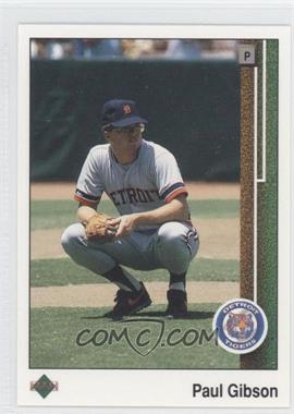 1989 Upper Deck - [Base] #47 - Paul Gibson