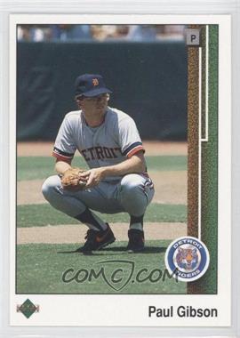 1989 Upper Deck - [Base] #47 - Paul Gibson