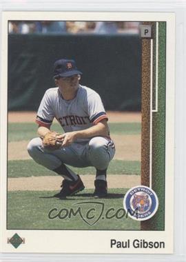 1989 Upper Deck - [Base] #47 - Paul Gibson