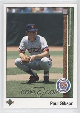 1989 Upper Deck - [Base] #47 - Paul Gibson