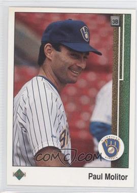 1989 Upper Deck - [Base] #525 - Paul Molitor