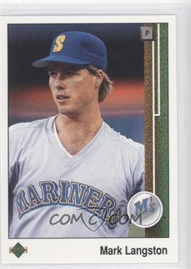 1989 Upper Deck - [Base] #526 - Mark Langston