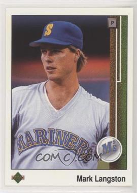 1989 Upper Deck - [Base] #526 - Mark Langston