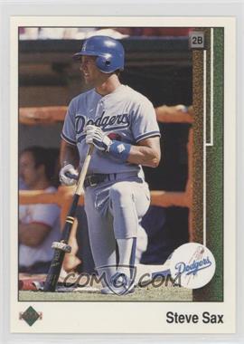 1989 Upper Deck - [Base] #53 - Steve Sax