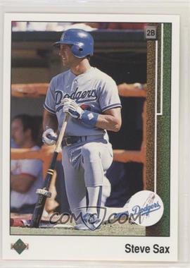 1989 Upper Deck - [Base] #53 - Steve Sax