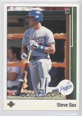 1989 Upper Deck - [Base] #53 - Steve Sax