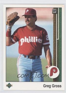 1989 Upper Deck - [Base] #534 - Greg Gross