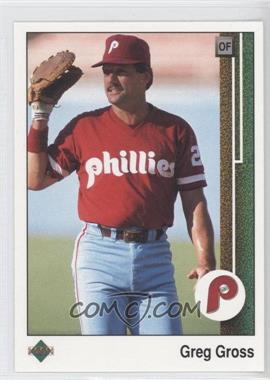 1989 Upper Deck - [Base] #534 - Greg Gross