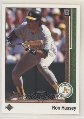 1989 Upper Deck - [Base] #564 - Ron Hassey