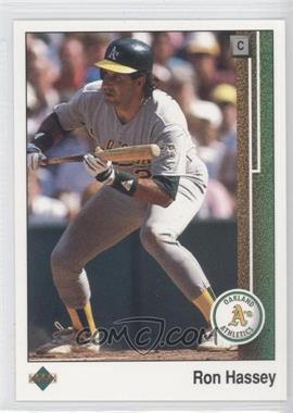 1989 Upper Deck - [Base] #564 - Ron Hassey