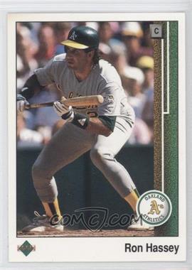 1989 Upper Deck - [Base] #564 - Ron Hassey