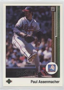 1989 Upper Deck - [Base] #566 - Paul Assenmacher