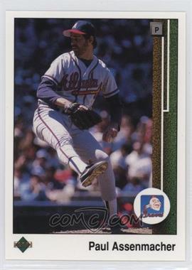 1989 Upper Deck - [Base] #566 - Paul Assenmacher