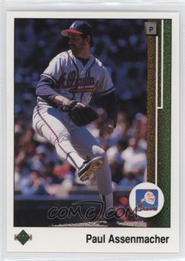 1989 Upper Deck - [Base] #566 - Paul Assenmacher