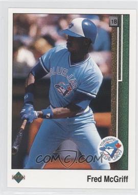 1989 Upper Deck - [Base] #572 - Fred McGriff