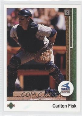 1989 Upper Deck - [Base] #609 - Carlton Fisk