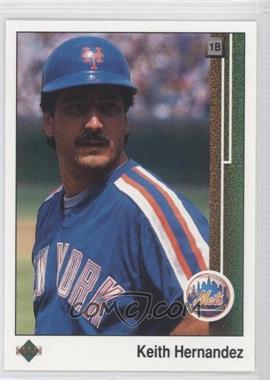 1989 Upper Deck - [Base] #612 - Keith Hernandez