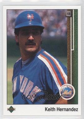 1989 Upper Deck - [Base] #612 - Keith Hernandez