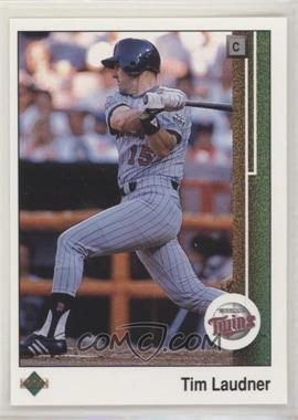 1989 Upper Deck - [Base] #62 - Tim Laudner