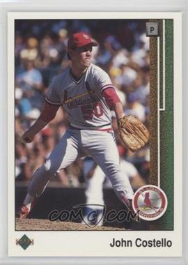 1989 Upper Deck - [Base] #625 - John Costello