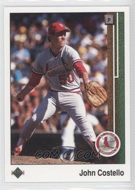 1989 Upper Deck - [Base] #625 - John Costello