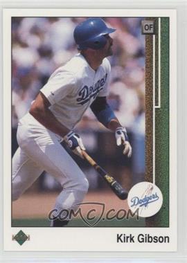 1989 Upper Deck - [Base] #633 - Kirk Gibson [Noted]