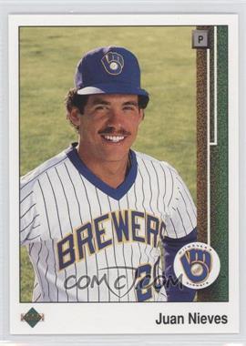 1989 Upper Deck - [Base] #646 - Juan Nieves