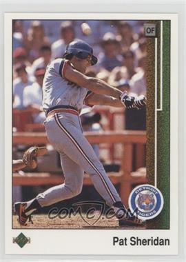 1989 Upper Deck - [Base] #652.2 - Pat Sheridan (OF on Front)