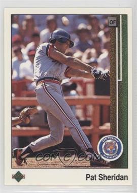 1989 Upper Deck - [Base] #652.2 - Pat Sheridan (OF on Front)