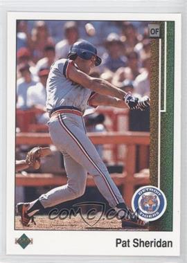 1989 Upper Deck - [Base] #652.2 - Pat Sheridan (OF on Front)