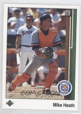 1989 Upper Deck - [Base] #654 - Mike Heath